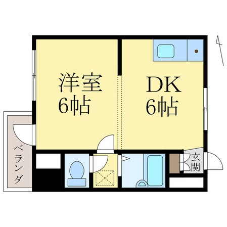 グランメール北島の物件間取画像